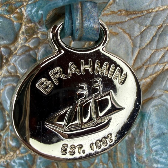 💥BRAHMIN - Large Duxbury Satchel in Serendipity Melbourne - DE216 - Picture 5 of 16